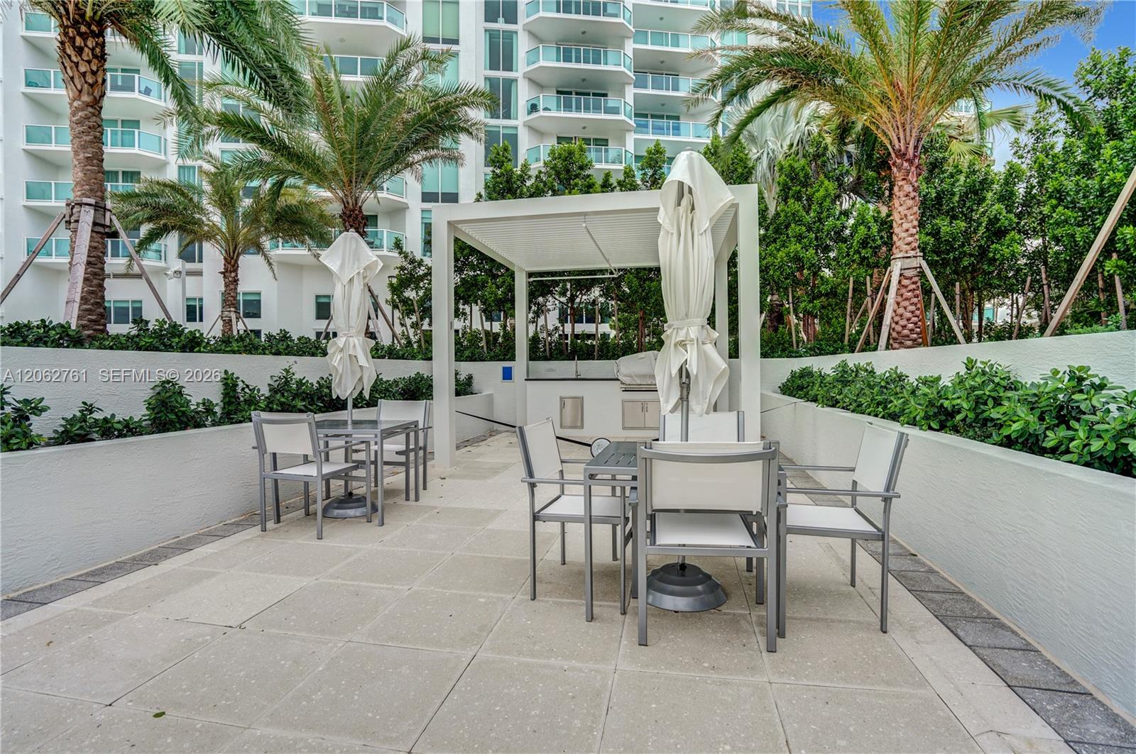 Photo of 3201 183rd St  #2403, Aventura, Florida, 33160 - Barbecue area.