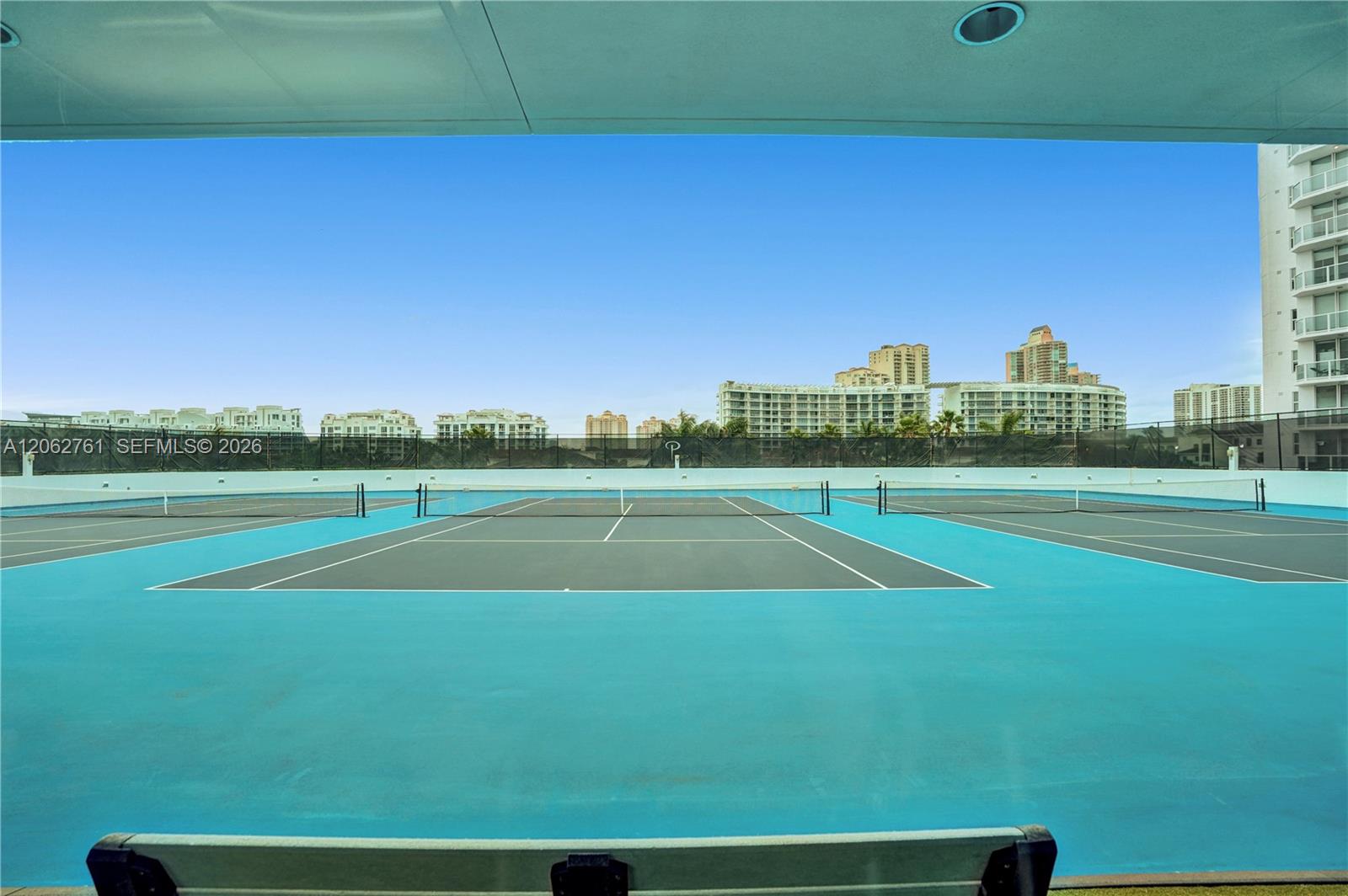 Photo of 3201 183rd St  #2403, Aventura, Florida, 33160 - Tennis courts.