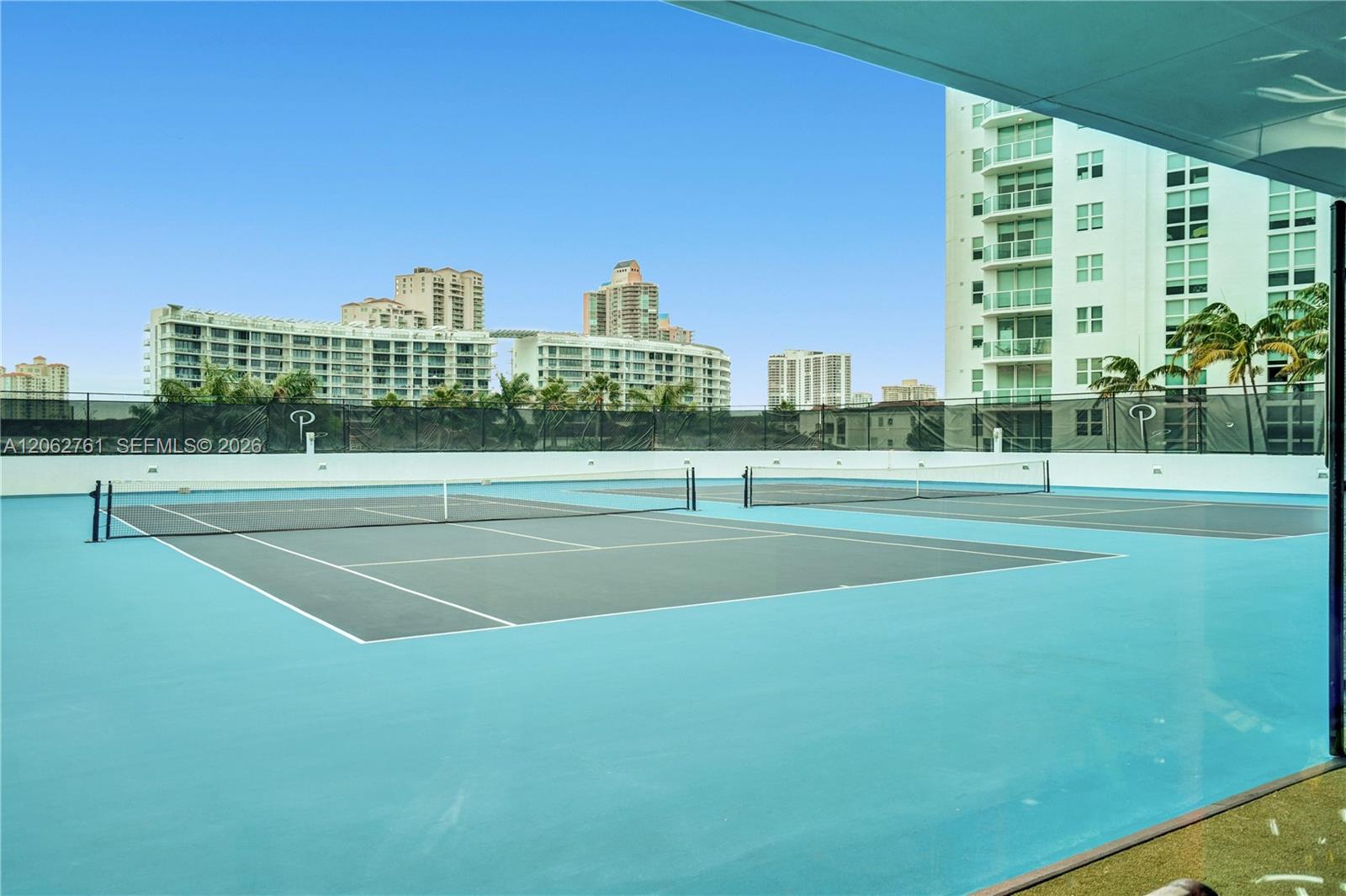 Photo of 3201 183rd St  #2403, Aventura, Florida, 33160 - Tennis courts.