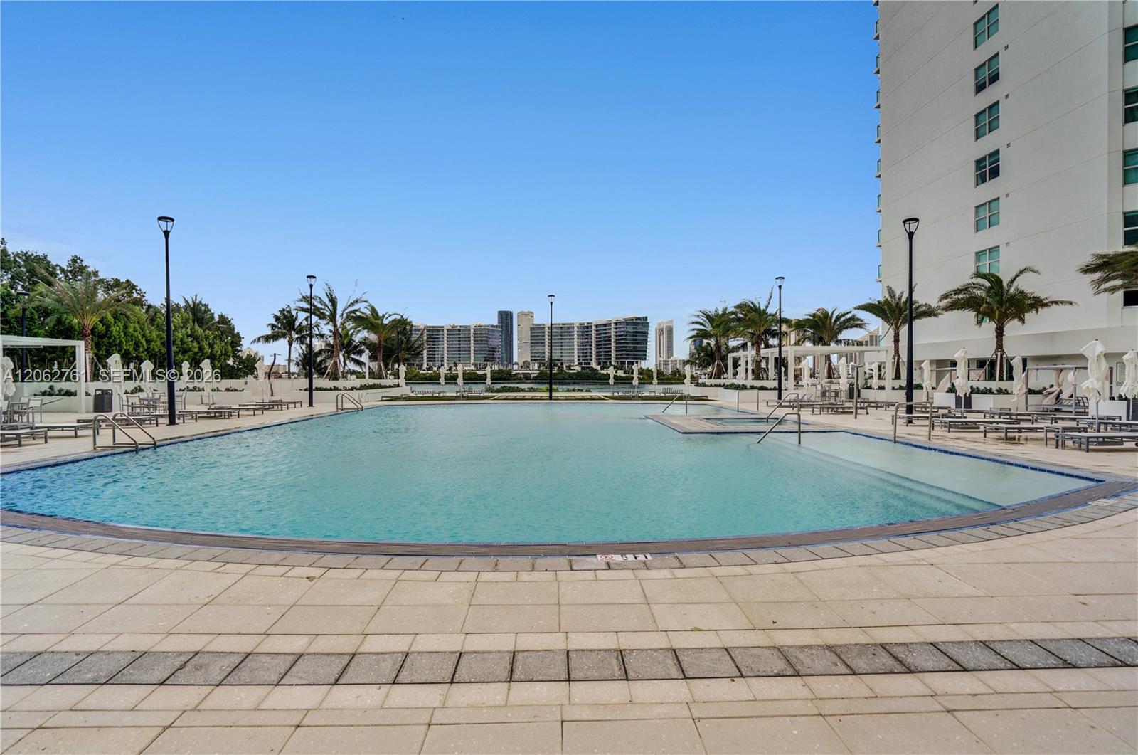 Photo of 3201 183rd St  #2403, Aventura, Florida, 33160 - Main pool.