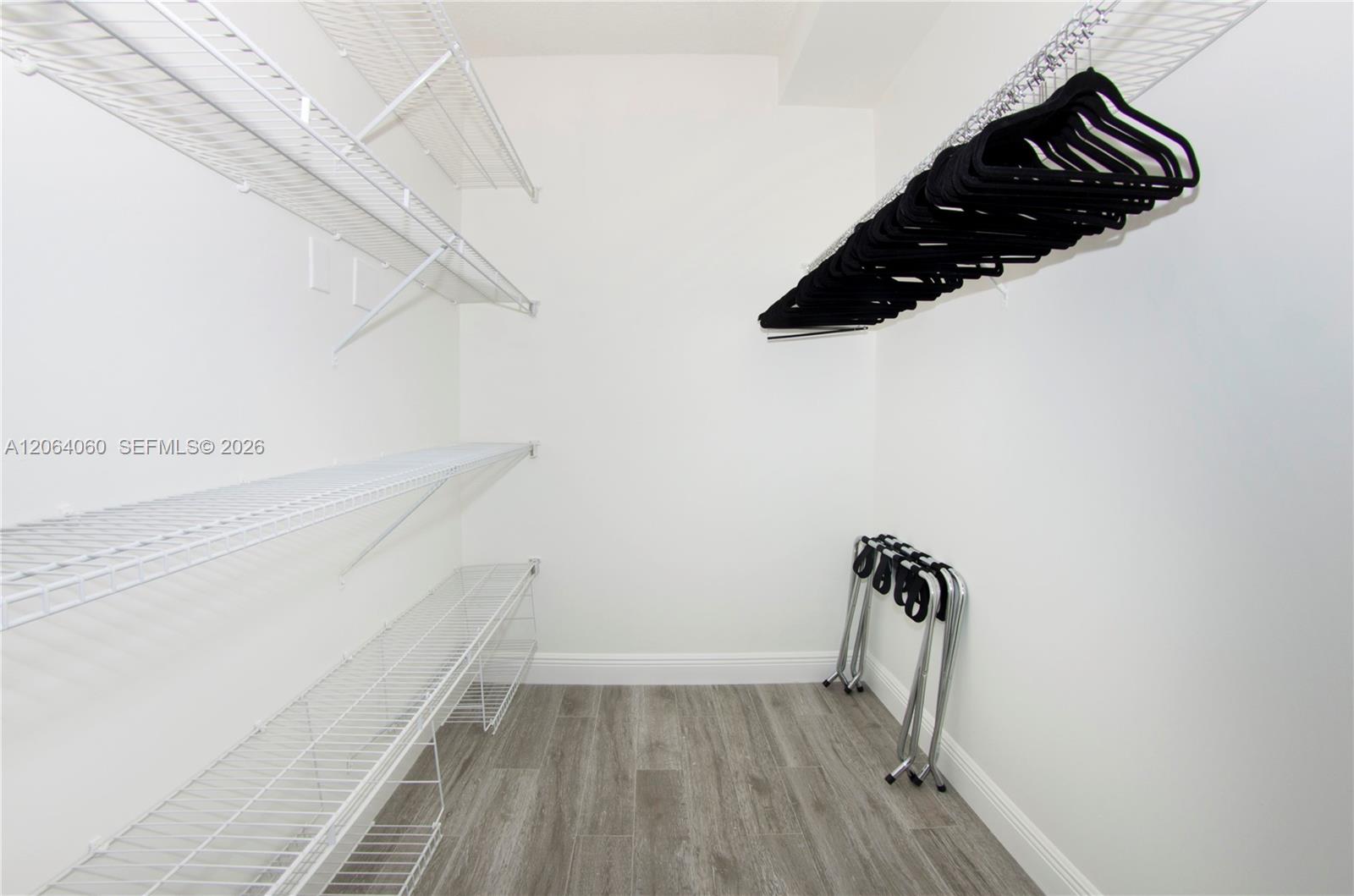 Photo of 17150 Bay Rd  #2408, Sunny Isles Beach, Florida, 33160 - walking closet master bedroom