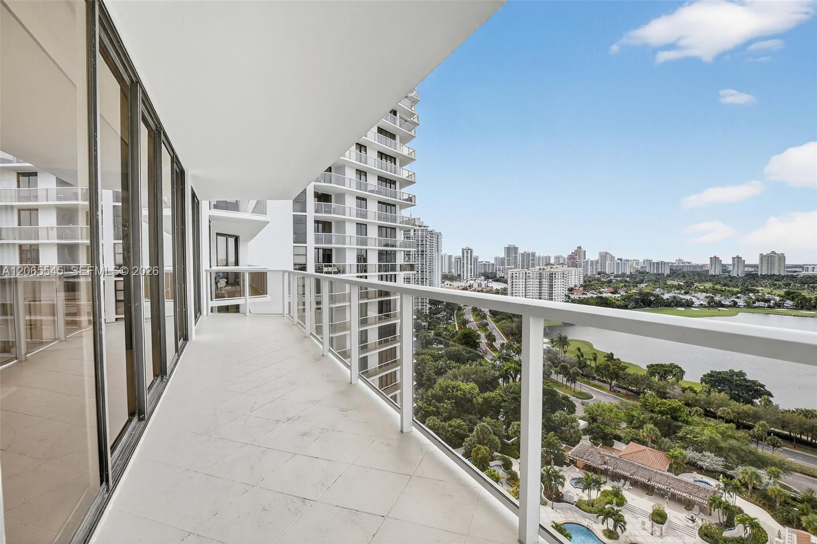 Photo of 20281 Country Club Dr #1801, Aventura, Florida, 33180 - Large wraparound balcony