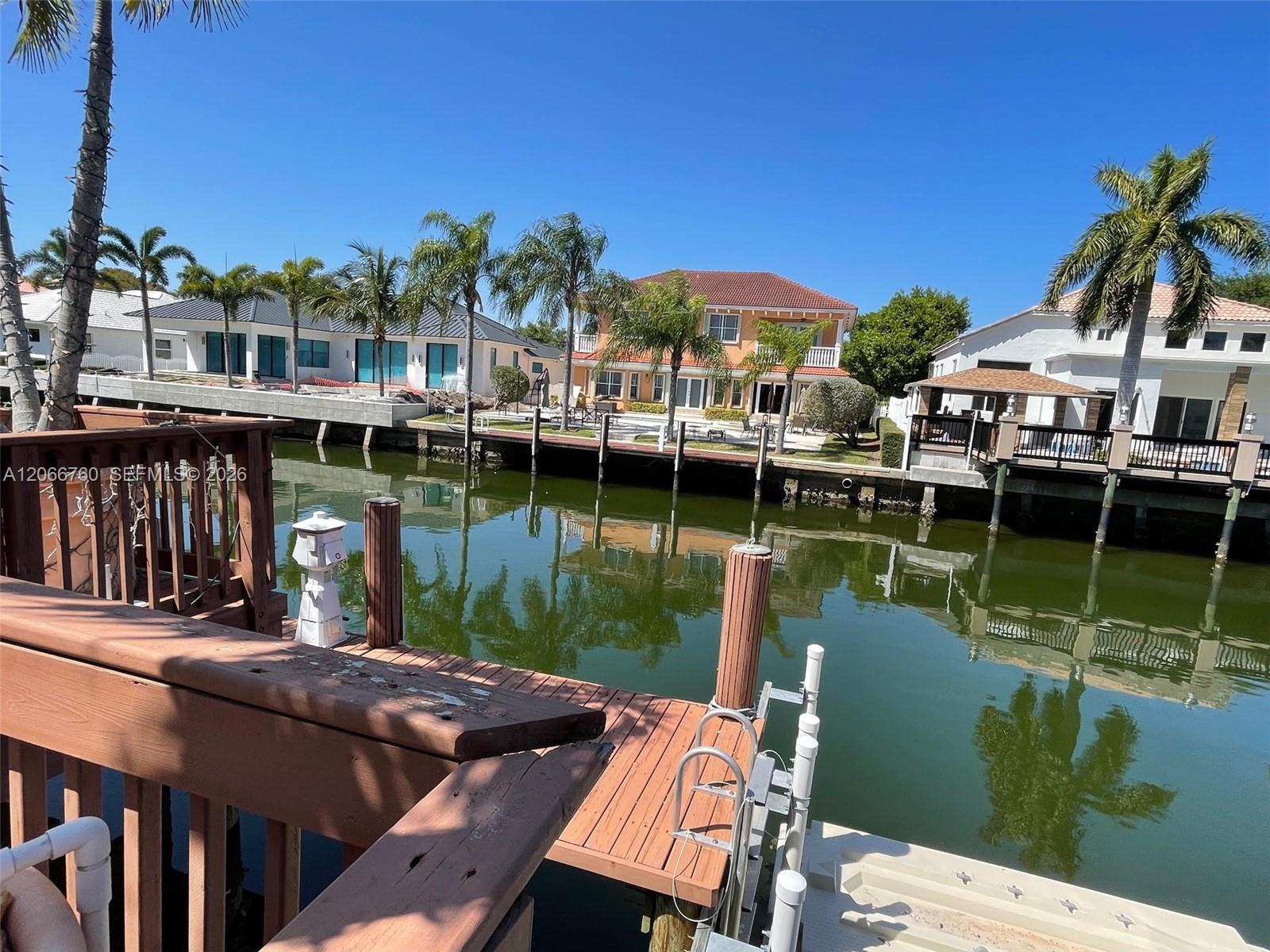 Photo of 891 Captiva Dr  (891), Hollywood, Florida, 33019 - Private Dock