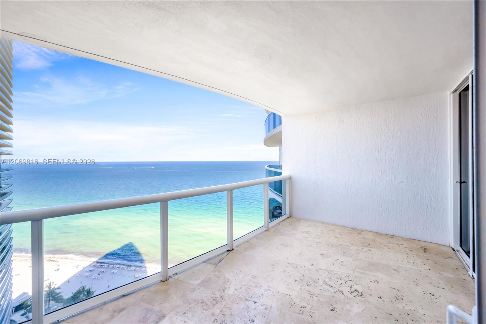Photo of 18911 Collins Ave  #2906, Sunny Isles Beach, Florida, 33160 - Guestroom #1 balcony