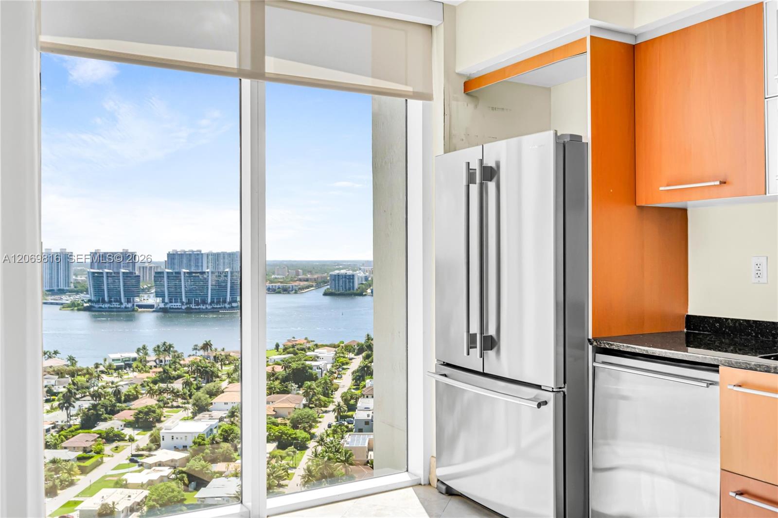 Photo of 18911 Collins Ave  #2906, Sunny Isles Beach, Florida, 33160 - Kitchen West Views