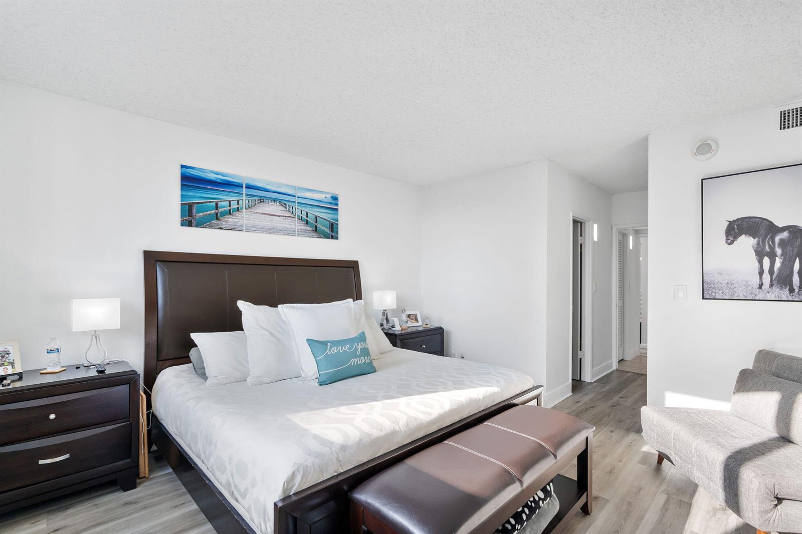 Photo of 19380 Collins  #523, Sunny Isles Beach, Florida, 33160 - Bedroom with natural light