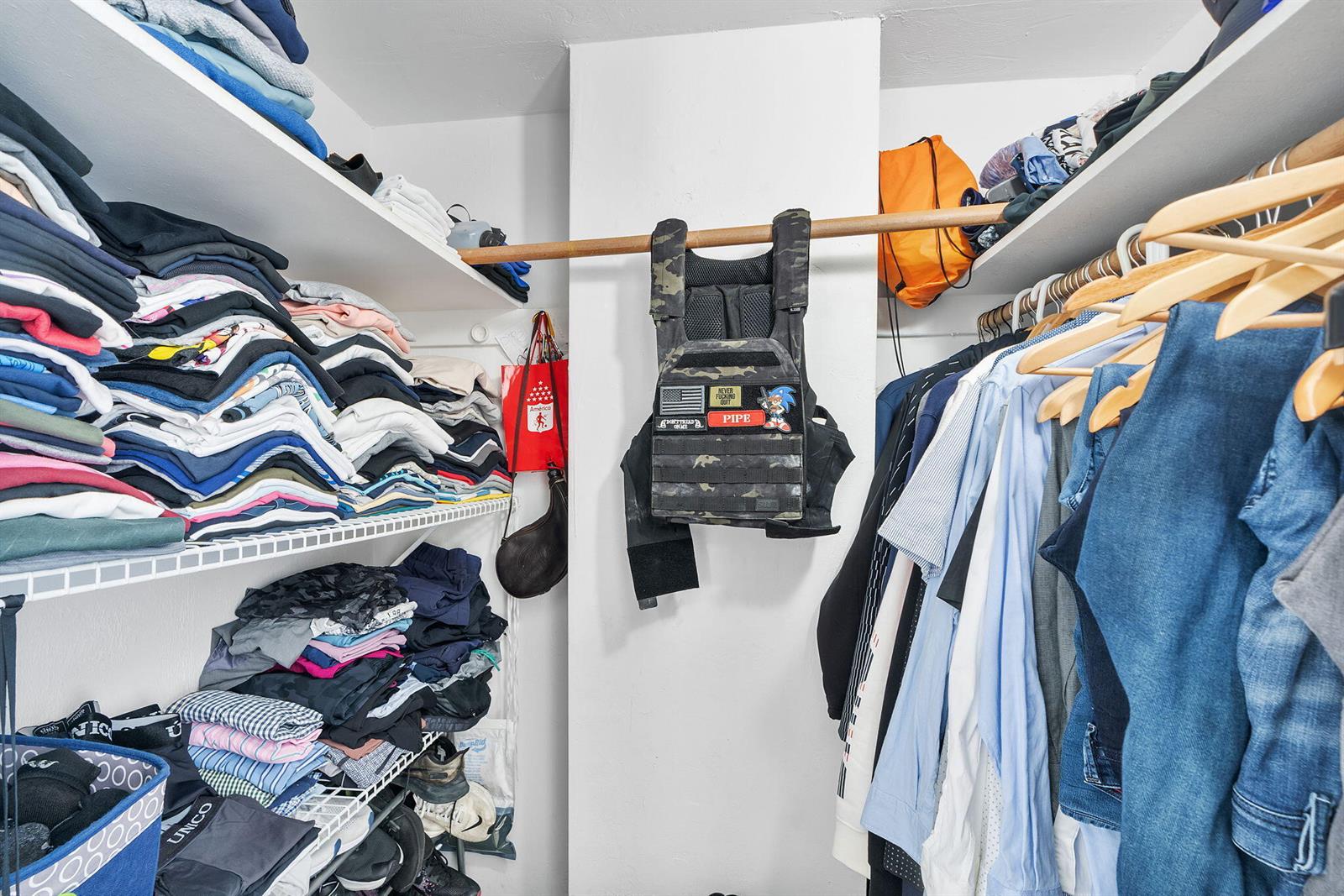 Photo of 19380 Collins  #523, Sunny Isles Beach, Florida, 33160 - Spacious primary closet