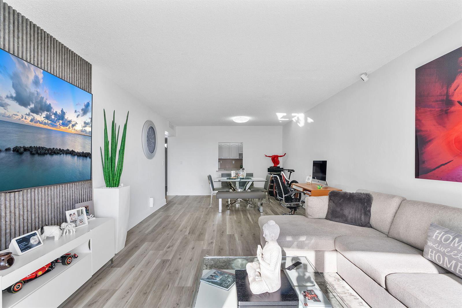 Photo of 19380 Collins  #523, Sunny Isles Beach, Florida, 33160 - Modern living & dining