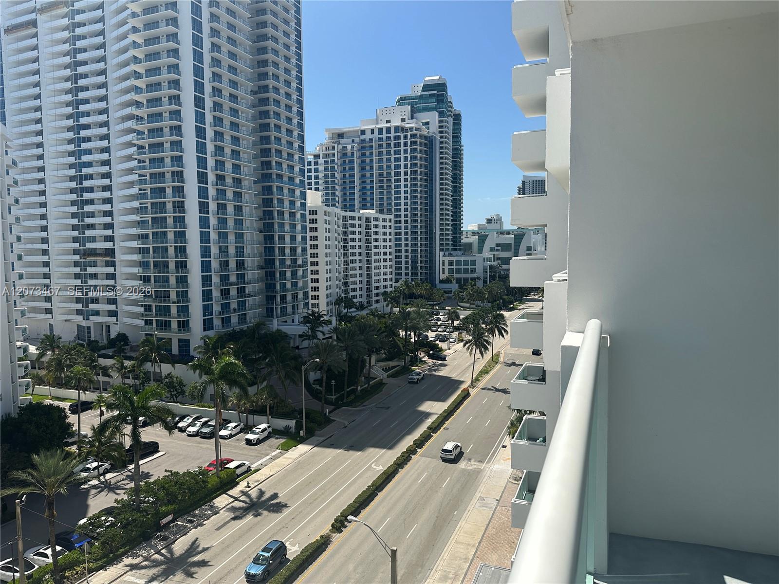 Photo of 3000 Ocean Dr #922, Hollywood, Florida, 33019 - BALCONY SOUTH VIEW