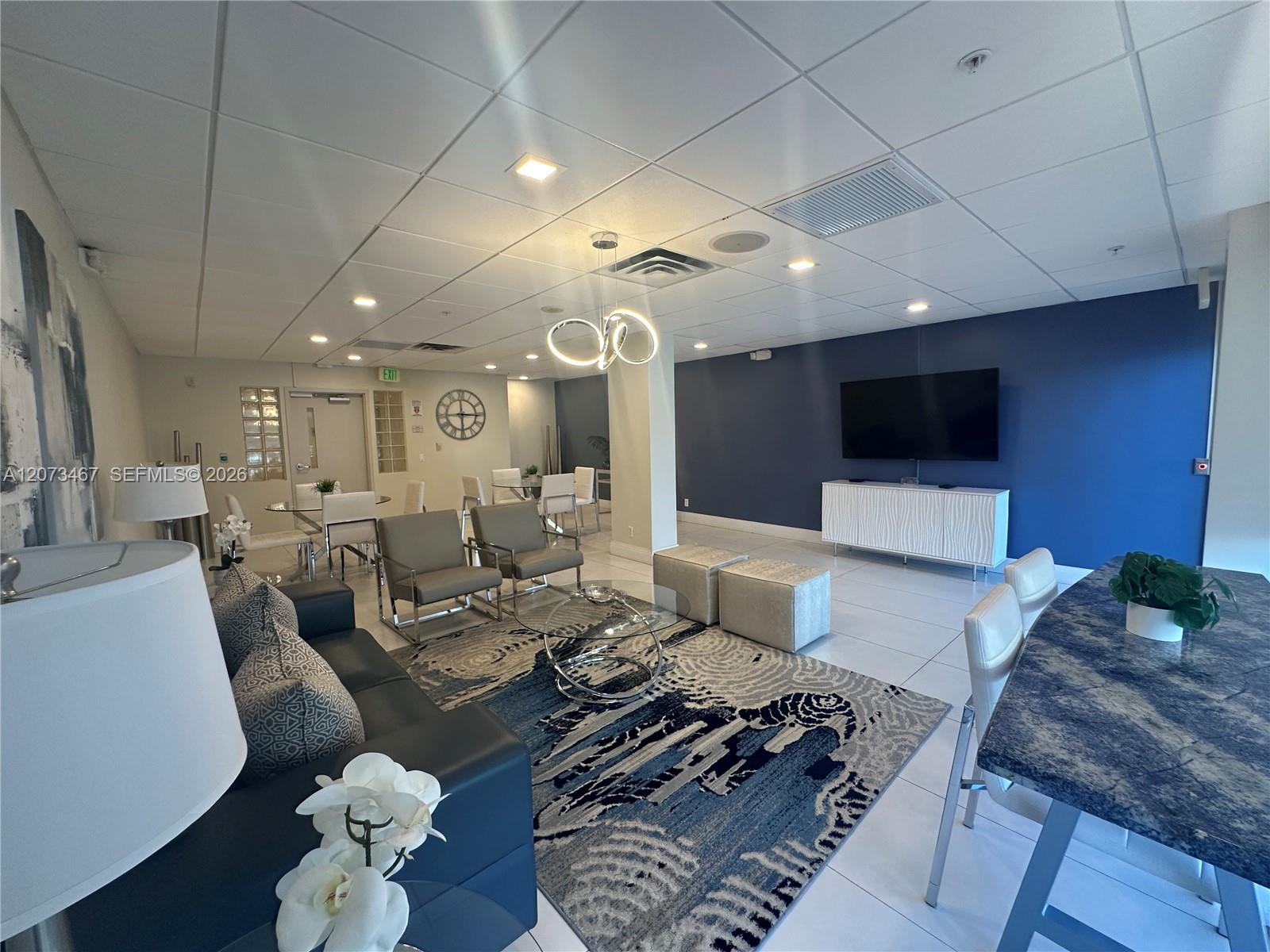 Photo of 3000 Ocean Dr #922, Hollywood, Florida, 33019 - SOCIAL ROOM OFF POOL DECK