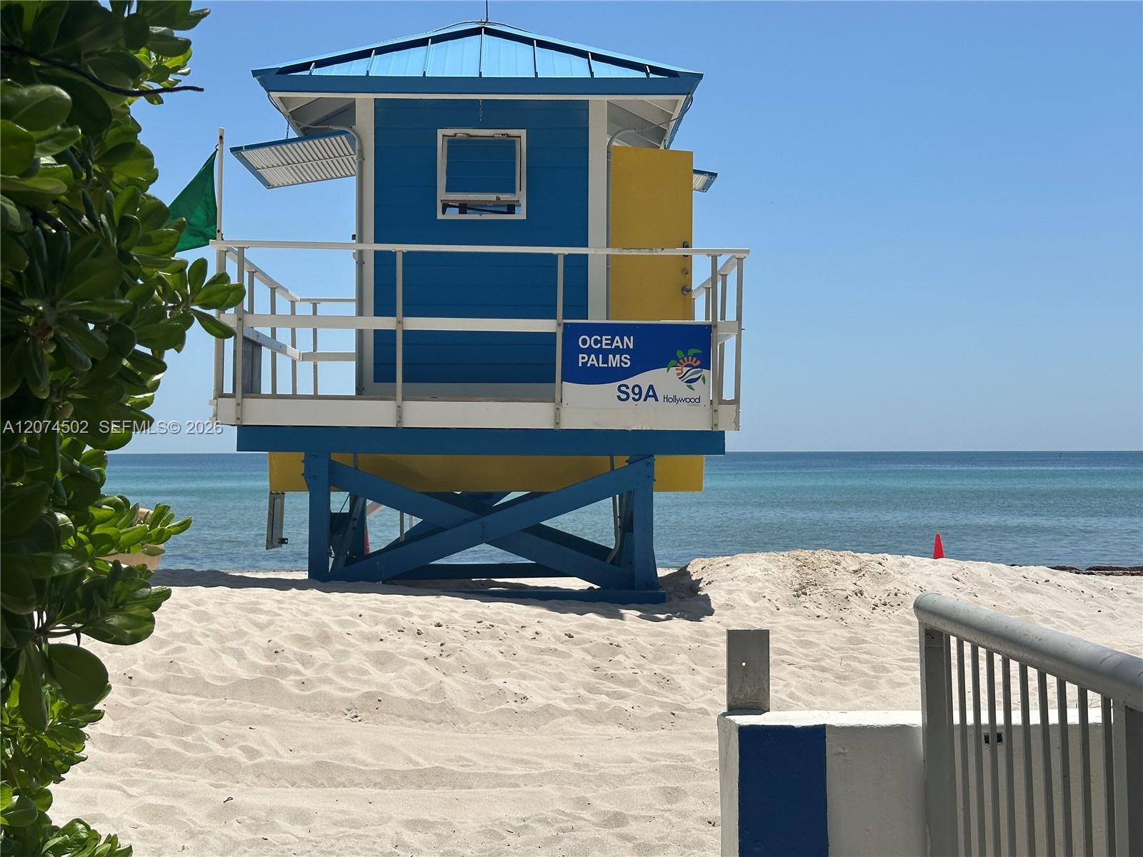 Photo of 3000 Ocean Dr #922, Hollywood, Florida, 33019 - BEACH ENTRY FROM WALKING PATH