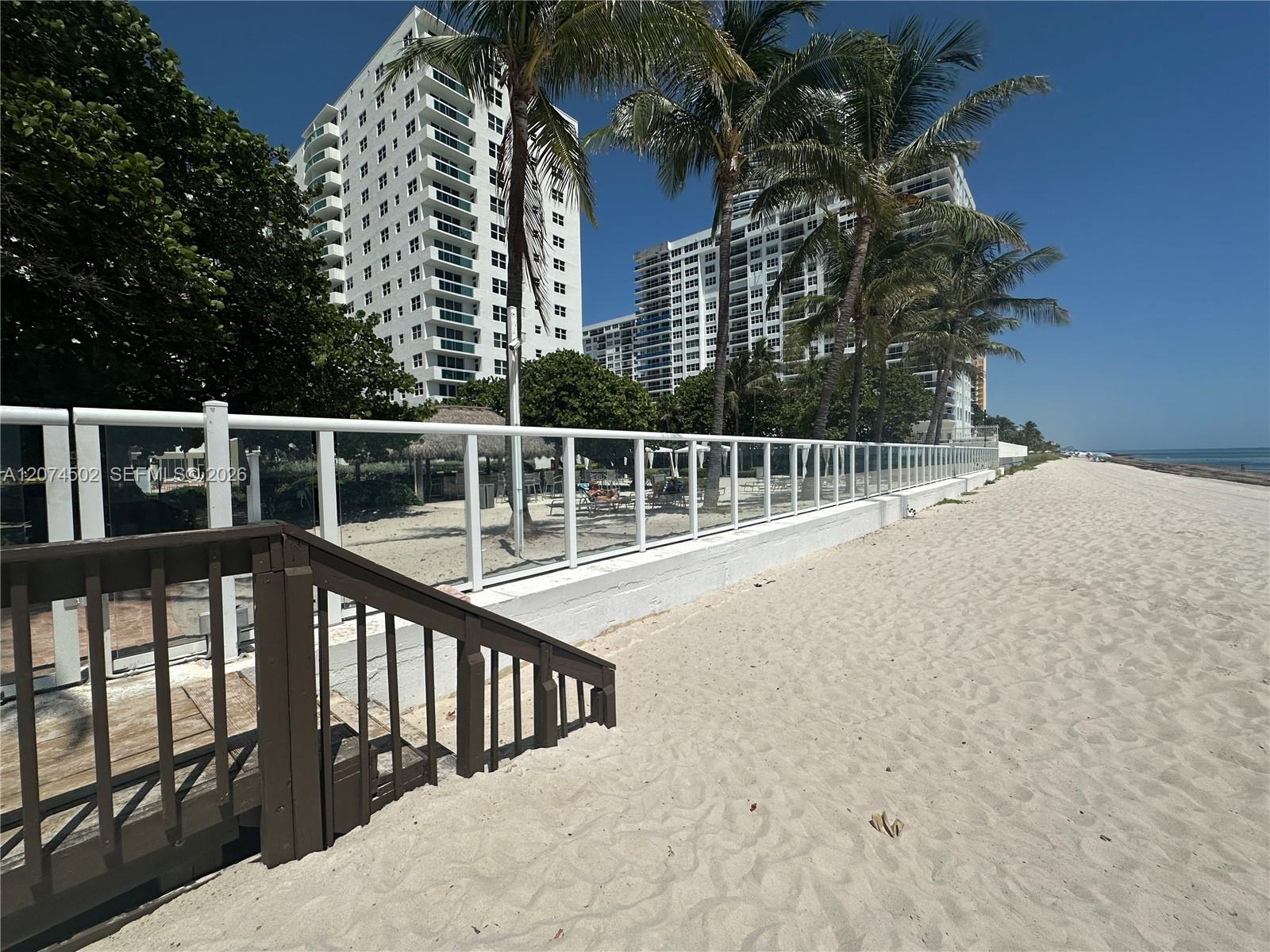 Photo of 3000 Ocean Dr #922, Hollywood, Florida, 33019 - BEACH ENTRANCE FROM OCEAN