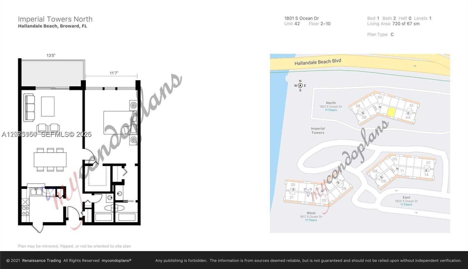 Photo of 1801 Ocean Dr  #640, Hallandale Beach, Florida, 33009 - 