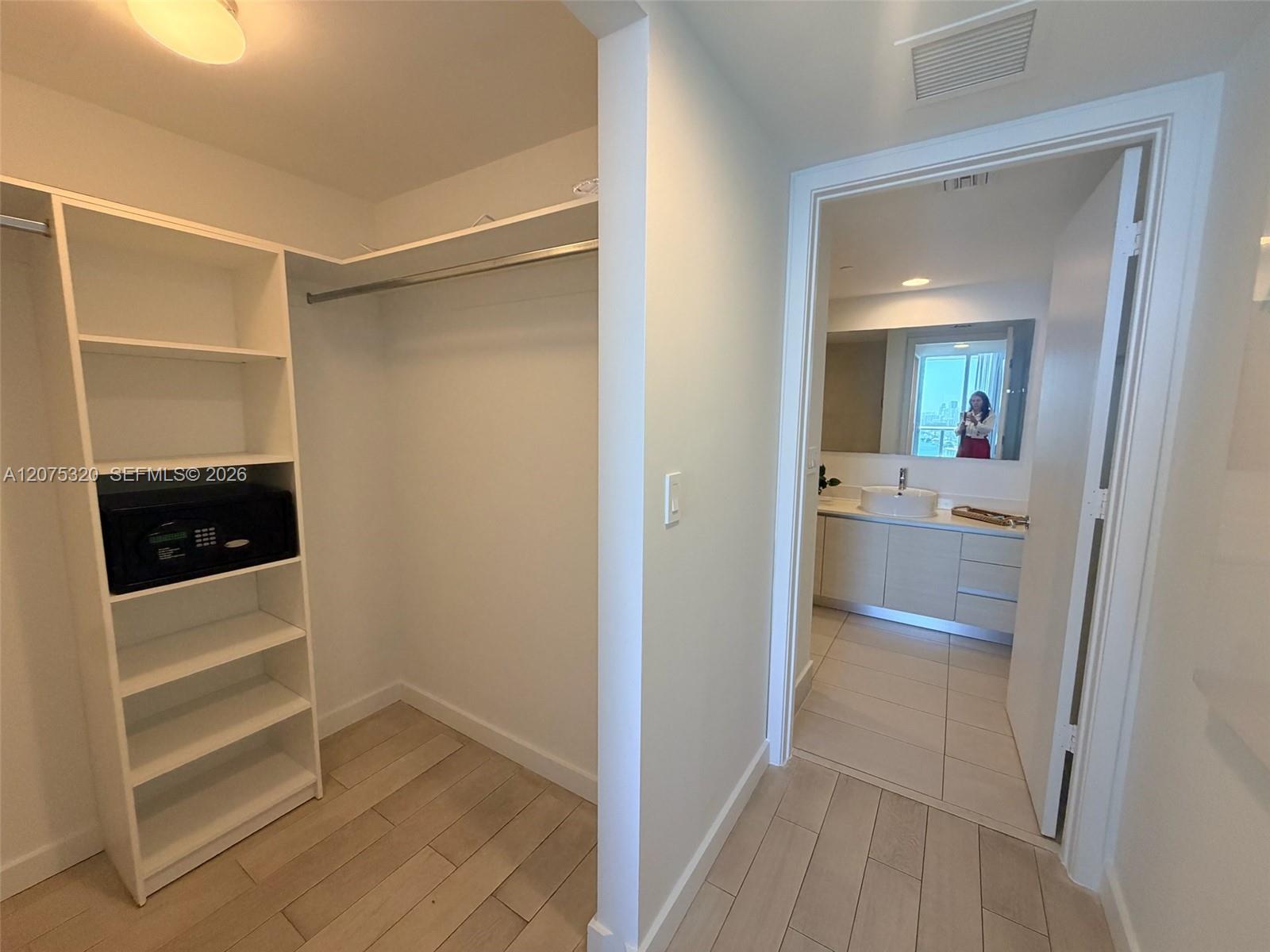 Master Bedroom walk-in closet