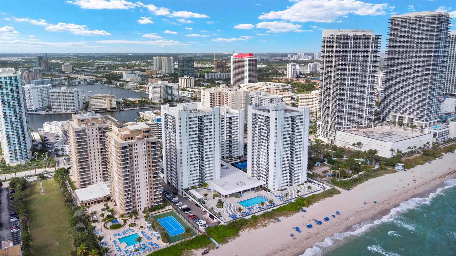 Photo of 1865 OCEAN  #21c, Hallandale Beach, Florida, 33009 - Arial