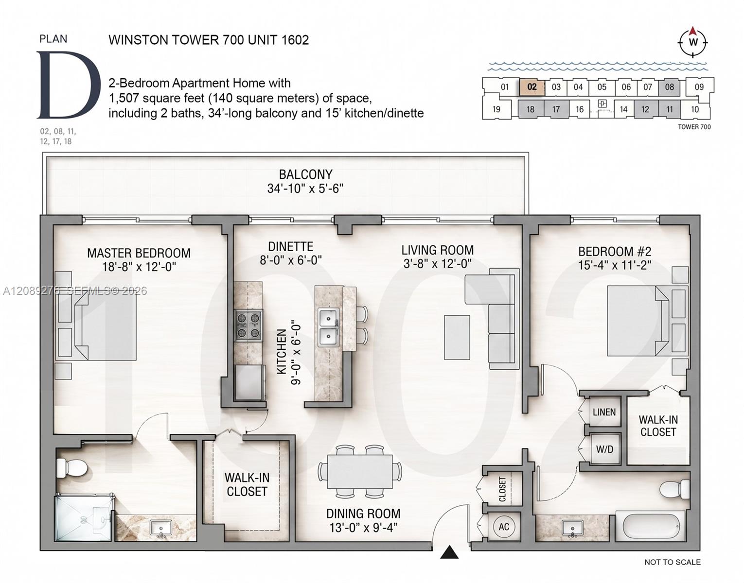 1602 2 / 2 1240 sq. ft. $ 2026-09-15 0 foto