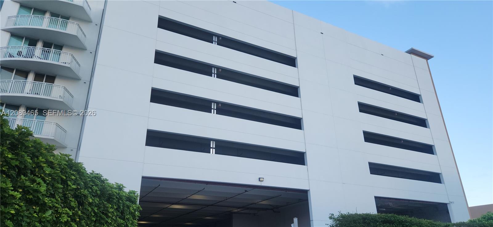 onsite parking garage with covered assigned parking