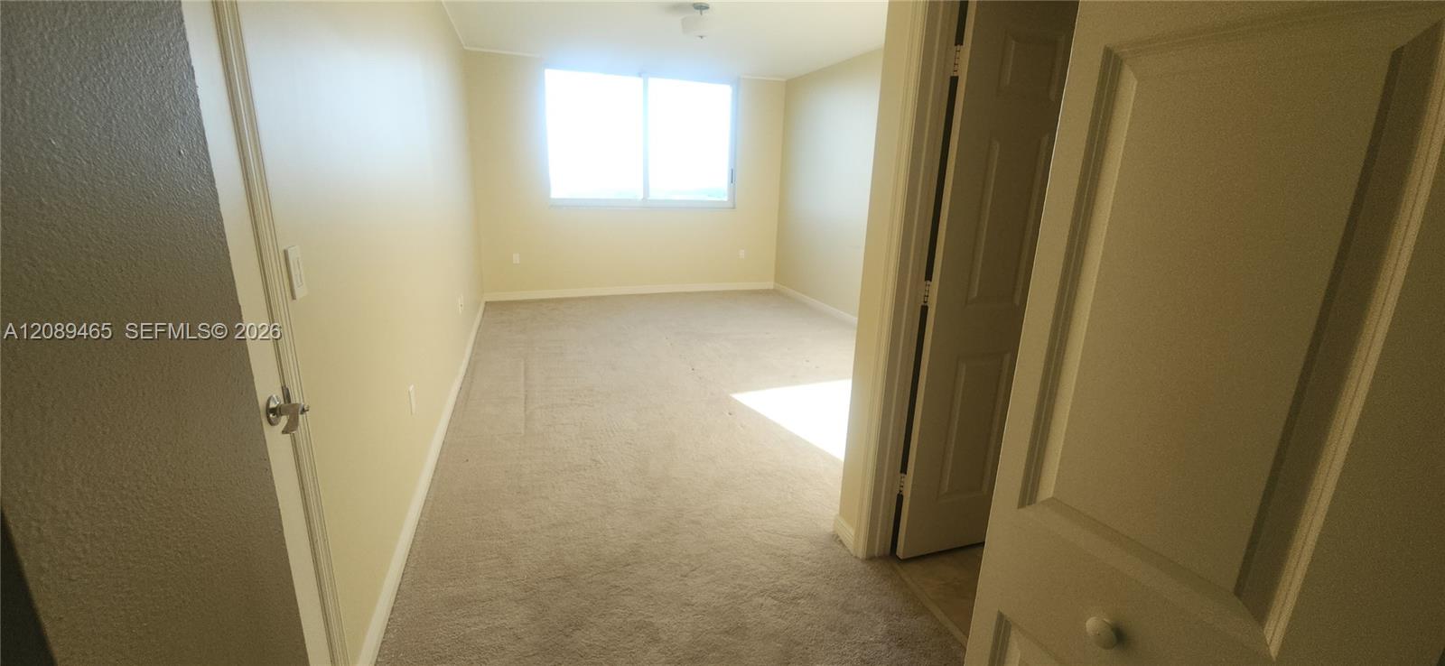 spacious bedroom waiting for you to make it your own style