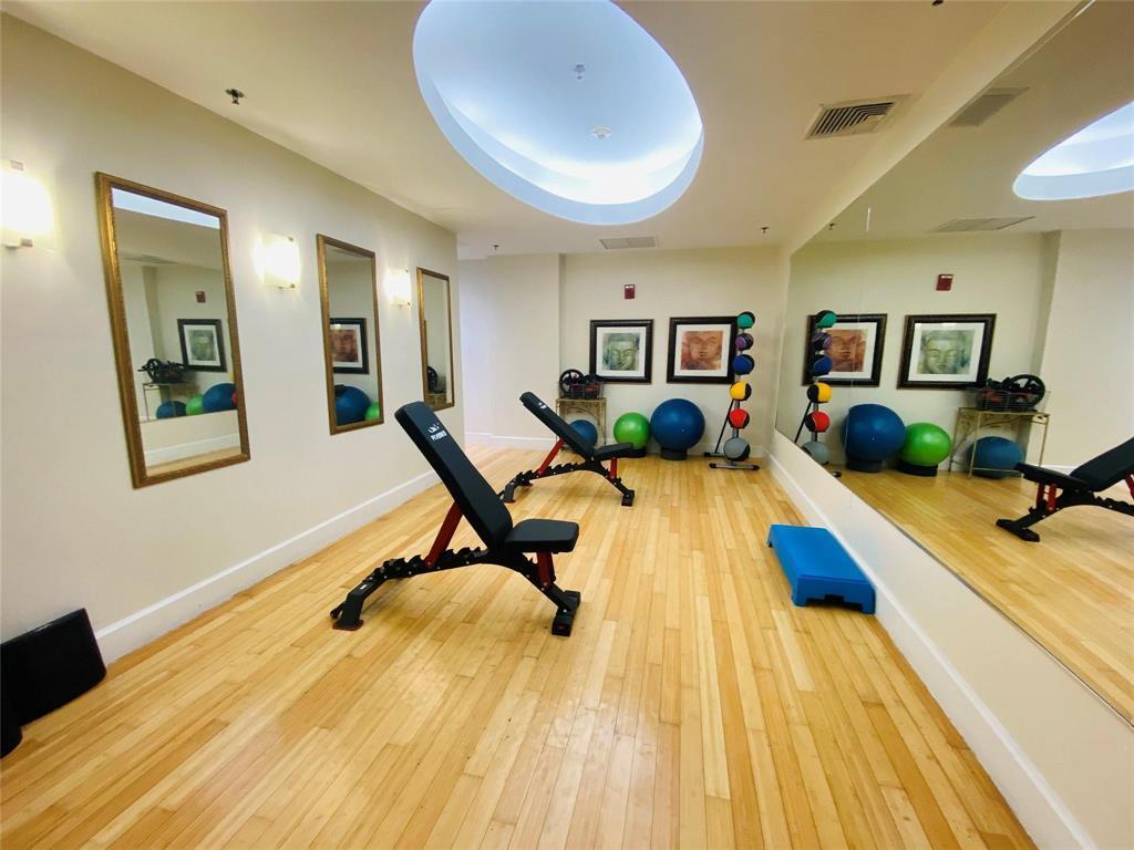 yoga room