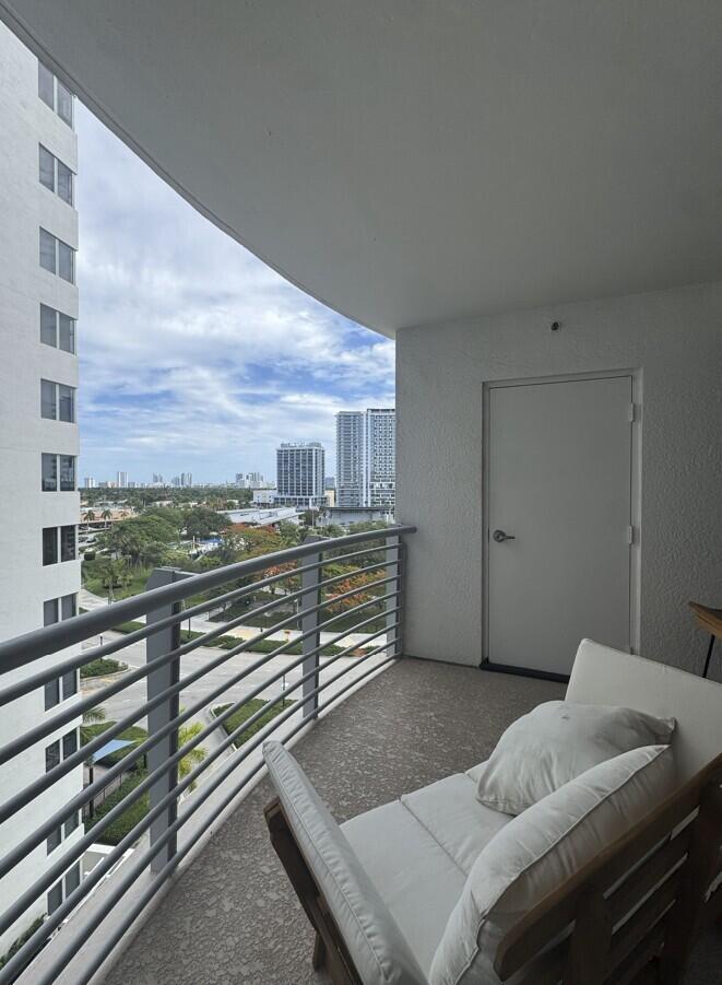 open balcony