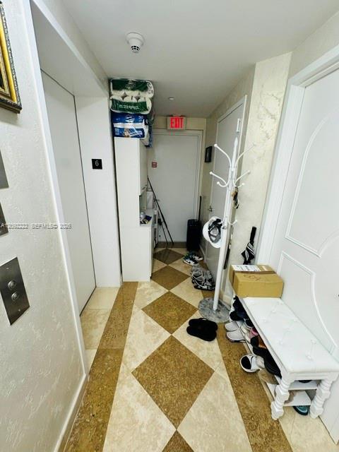 Private elevator hall