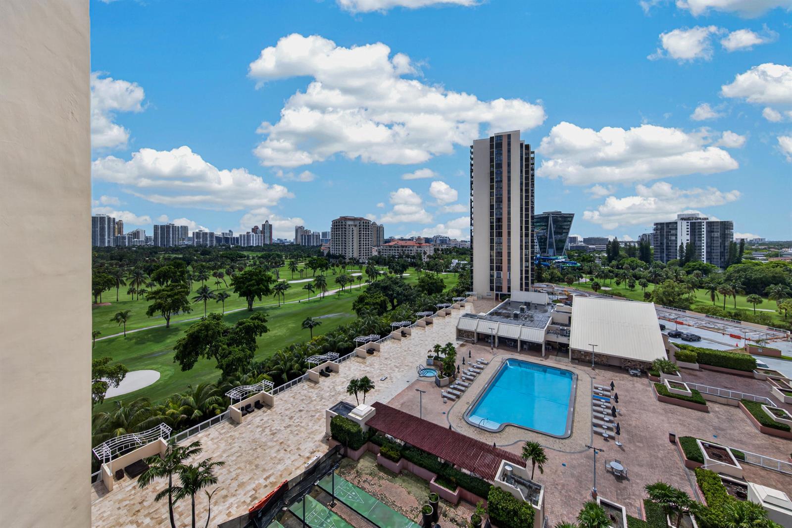 Pool View From Balcony